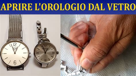 apricassa per il fondello di un orologio rolex in youtube|Tutorial: come aprire il fondello di un orologio a vite e a  .